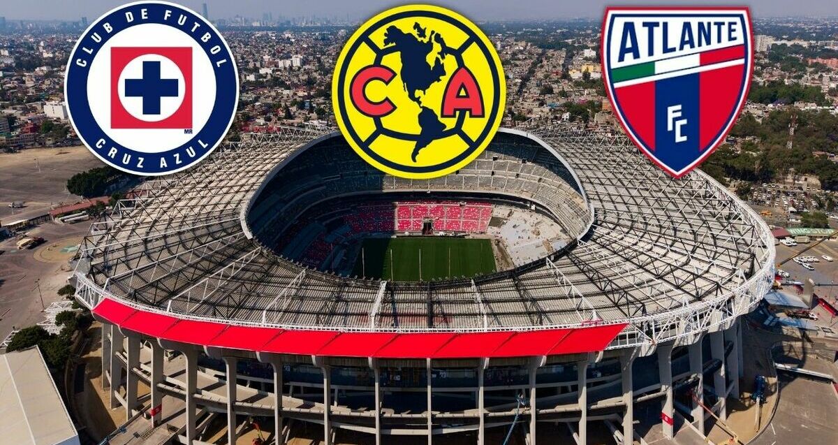 Atlante se unirá a Cruz Azul y América como locales en el Azteca. (Foto: Mexsport)