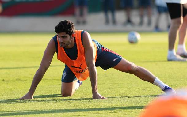 Gonçalo Guedes y Portugal preparan el enfrentamiento ante México (Fotografía: EFE)