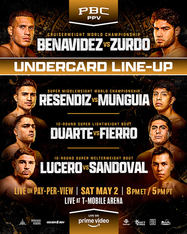 Munguía enfrentará a Reséndiz el 2 de mayo en Las Vegas.