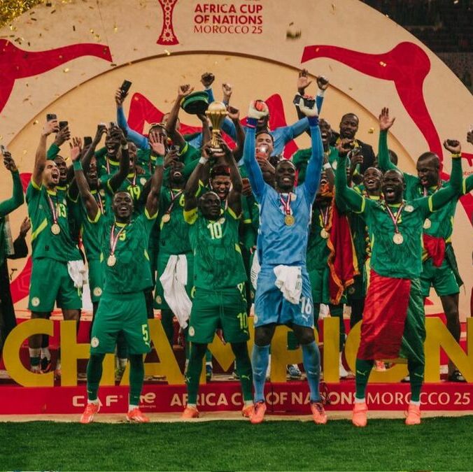 Senegal levantó la Copa Africana este año (@FootballSenegal)
