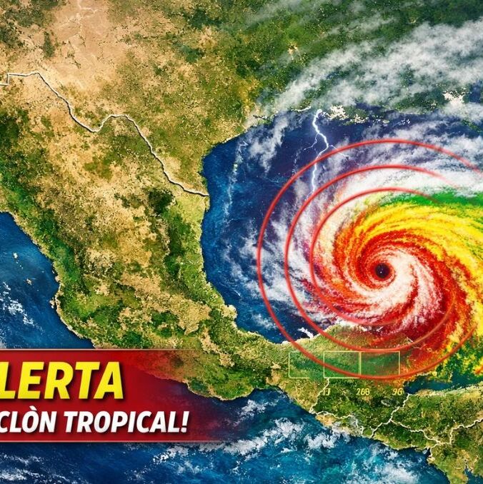 Ciclones en camino: cuándo inicia la temporada y qué tan fuerte será en México | Foto: IA