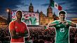 El encuentro entre México y Portugal será transmitido de forma gratuita en el Zócalo de la CDMX| Foto: Sora IA, @miseleccionmx, @selecaoportugal
