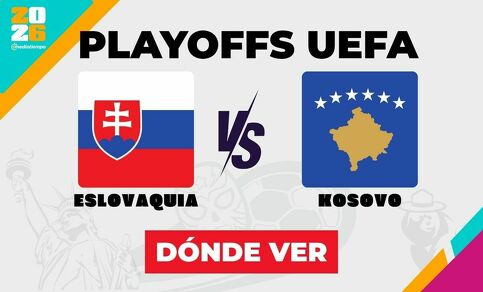 Eslovaquia vs Kosovo UEFA repechaje Mundial 2026| Foto: Especial