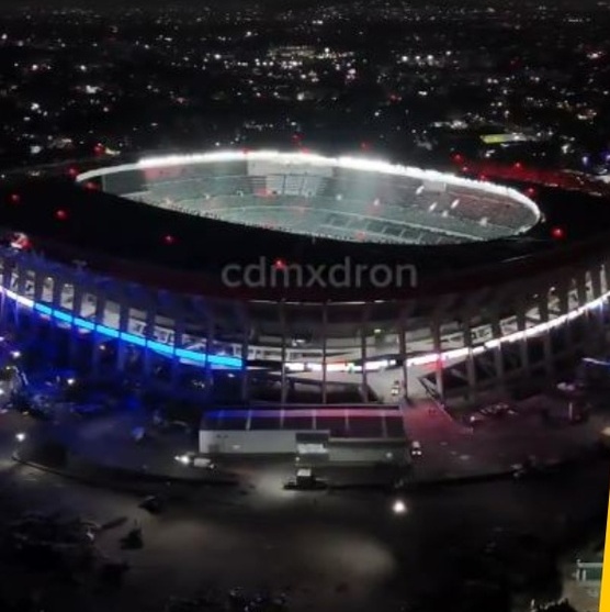 El Estadio Banorte está a días de reabirri sus puertas (Mexsport | Captura X @cmxdron)