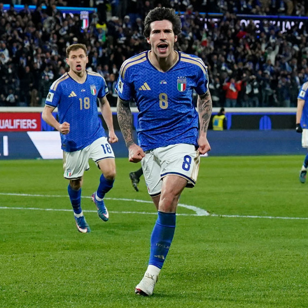 Italia sigue con vida gracias a Tonali. (Foto: Reuters)