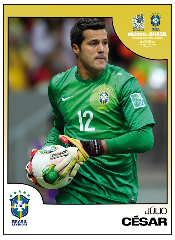 Julio César será parte del México vs Brasil leyendas (Cortesía)
