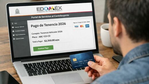 ¿Cómo obtener el 100% de descuento en la tenencia en Edomex? Foto: Sora IA