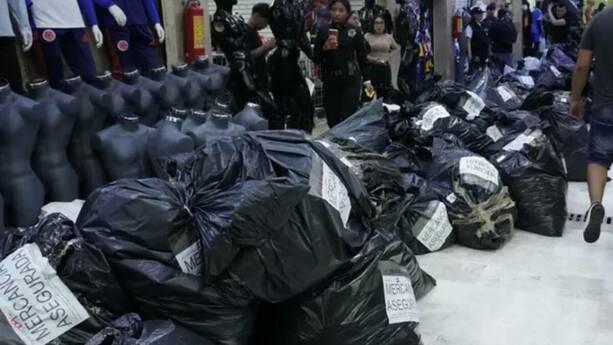 Playeras de futbol fueron confiscadas en Tepito