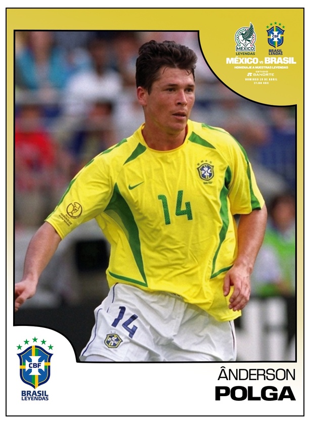 Polga, campeón del mundo con Brasil en 2002 (Cortesía)