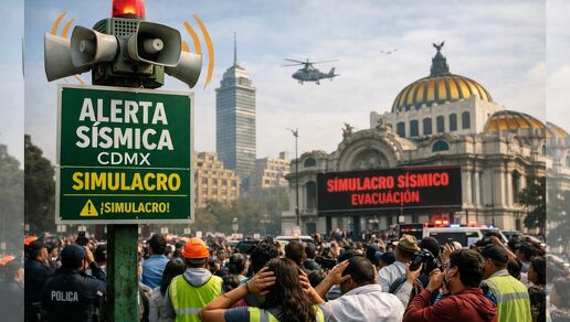 ¿Cuándo será el Simulacro Nacional 2026 y dónde sonará la alerta? | Foto: IA