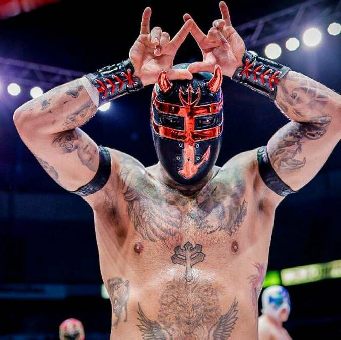 Templario se presenta este fin de semana en la Arena México (Cortesía)