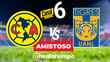 América vs Tigres Partido Amistoso Golden Clash por Canal 6 (FOTO: Especial)