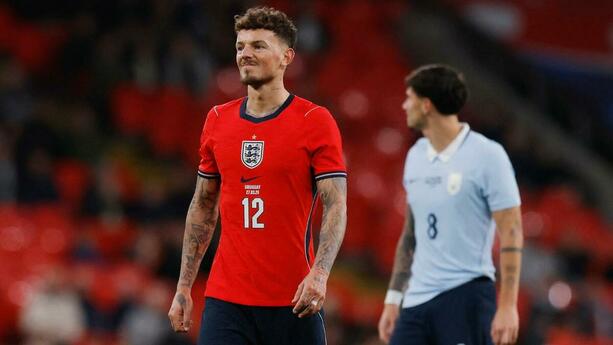 Ben White fue héroe y villano para Inglaterra (Reuters)