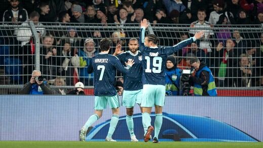 El conjunto Teutón se llevo la victoria en su visita a Basilea (Fotografía: EFE)