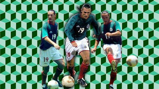 Gabriel Caballero con la Selección Mexicana (Sebastián Faed)