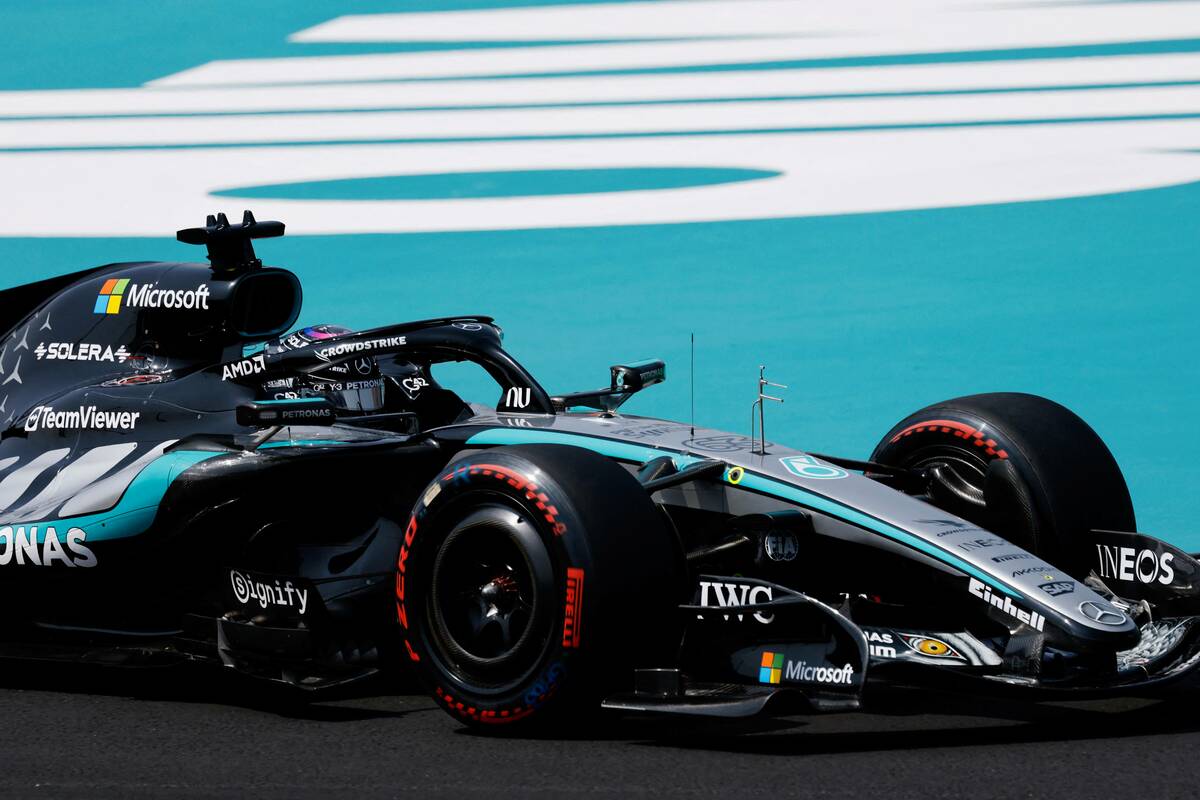 Mercedes domina las FP3 en GP de Japón / Reuters
