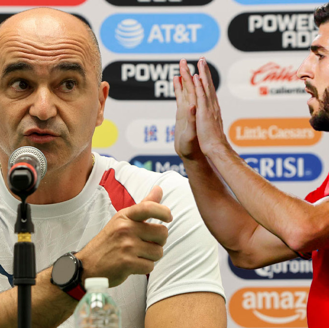 Roberto Martínez sentenció a Paulinho. (Fotos: EFE e Instagram Portugal)