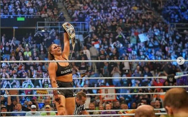 Ronda Rousey se convirtió en la nueva Campeona de Smackdown (WWE)