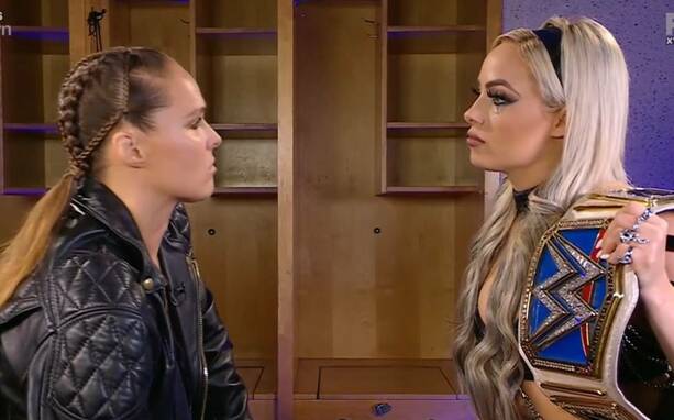 Ronda Rousey y Liv Morgan se enfrentarán en Extreme Rules (Foto Twitter)