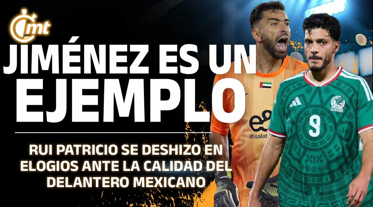 Rui Patricio se deshizo en elogios hacia Raúl Jiménez