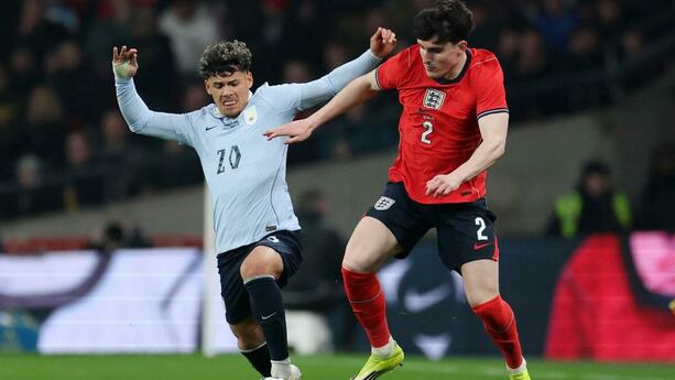 Uruguay e Inglaterra disputaron un juego amistoso (Reuters)