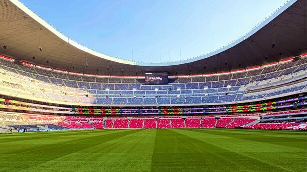 Estadio Banorte, listo para el México vs. Portugal (@GrupoOllamani)