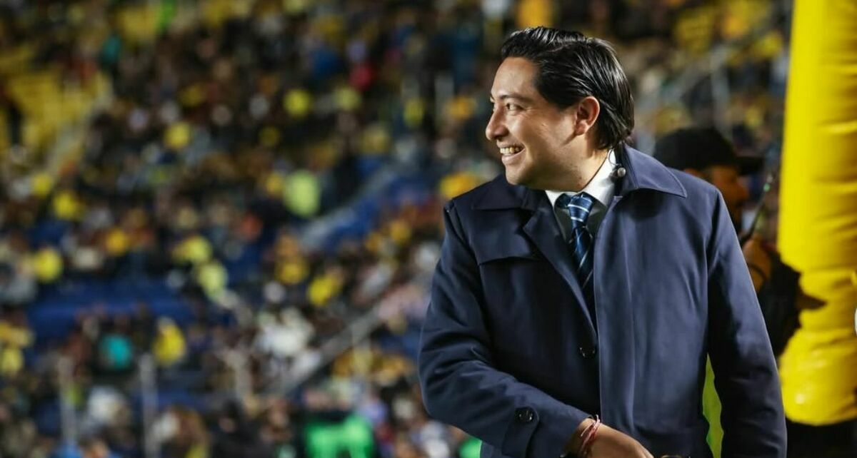 Julio Ibáñez en el Estadio Ciudad de los Deportes (Instagram)