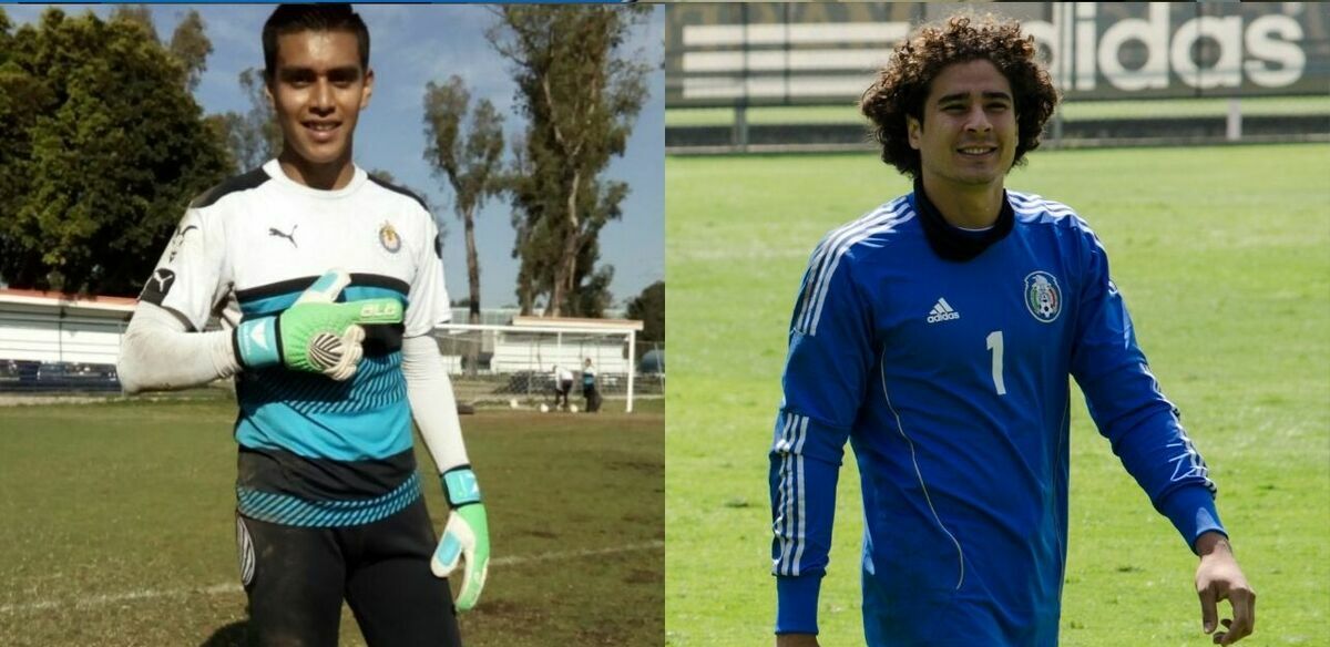 Memo Ochoa y Tala Rangel en sus inicios en el futbol (Fotografía: Imago7 y especial)