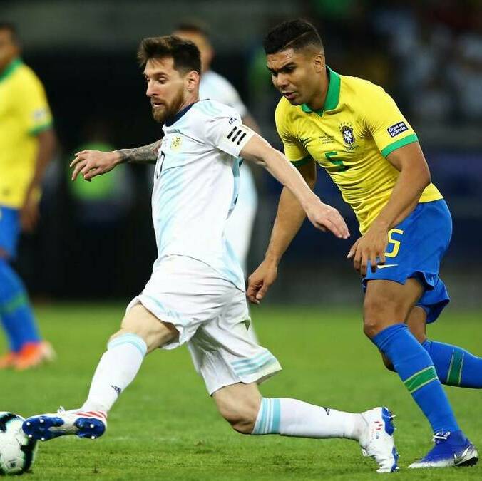 Messi y Casemiro tienen un largo historial de enfrentamientos (Mexsport)