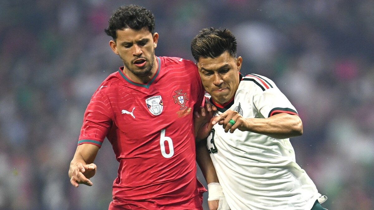 México enfrentó a Portugal en amistoso en la cancha del Estadio Banorte (Mexsport)