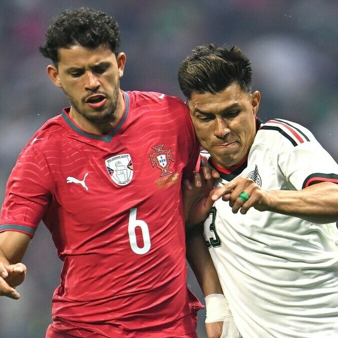 México enfrentó a Portugal en amistoso en la cancha del Estadio Banorte (Mexsport)