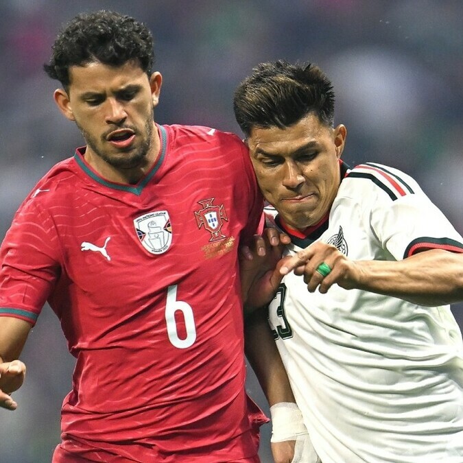 México enfrentó a Portugal en amistoso en la cancha del Estadio Banorte (Mexsport)