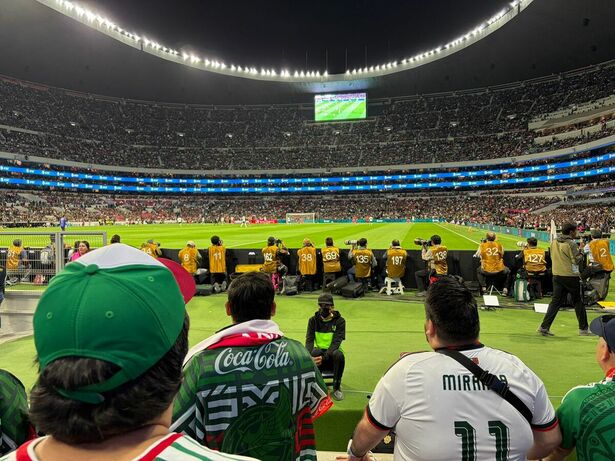 Vistas de las primeras filas del Estadio Banorte (Eric Fong)