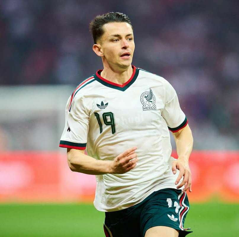 Álvaro Fidalgo debutó con la Selección Mexicana (Fotografía: Mexsport)