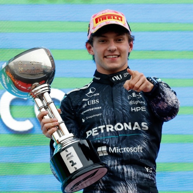 Andrea Kimi Antonelli se quedó con el GP de Japón 2026 (Reuters)