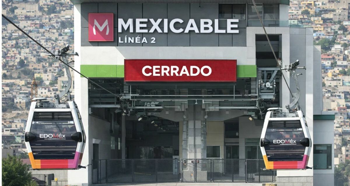 Anuncian suspensión de servicio en la Línea 2 del Mexicable | Foto: IA