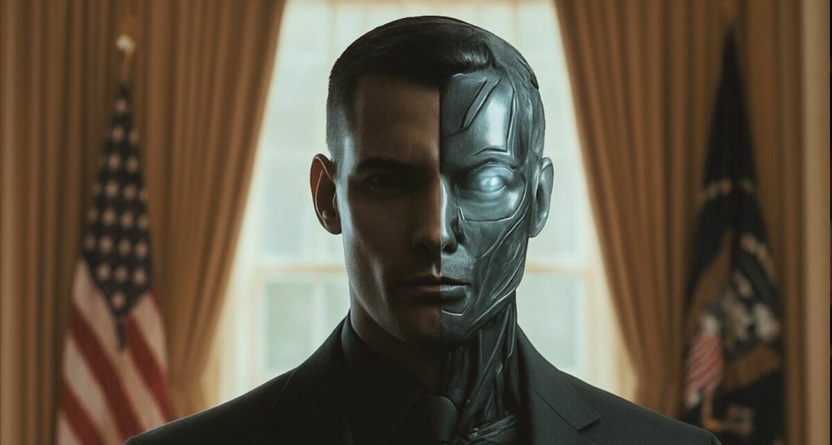 Figure 3, la IA que Melania Trump llevó a la Casa Blanca (Imagen creada con IA)