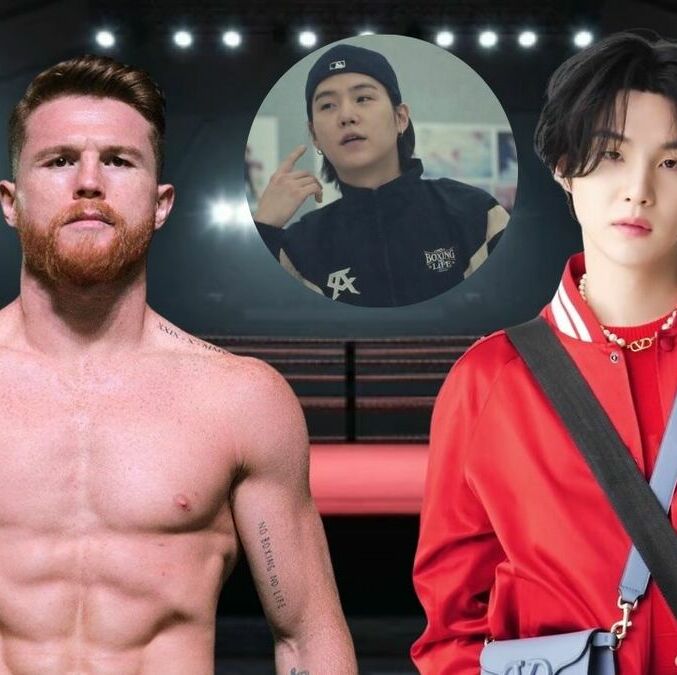 Integrante de BTS es captado usando mercancía de Canelo Álvarez| Foto: Especial