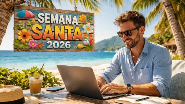 Esto es lo que dice la ley sobre trabajar en Semana Santa. Foto: Sora IA