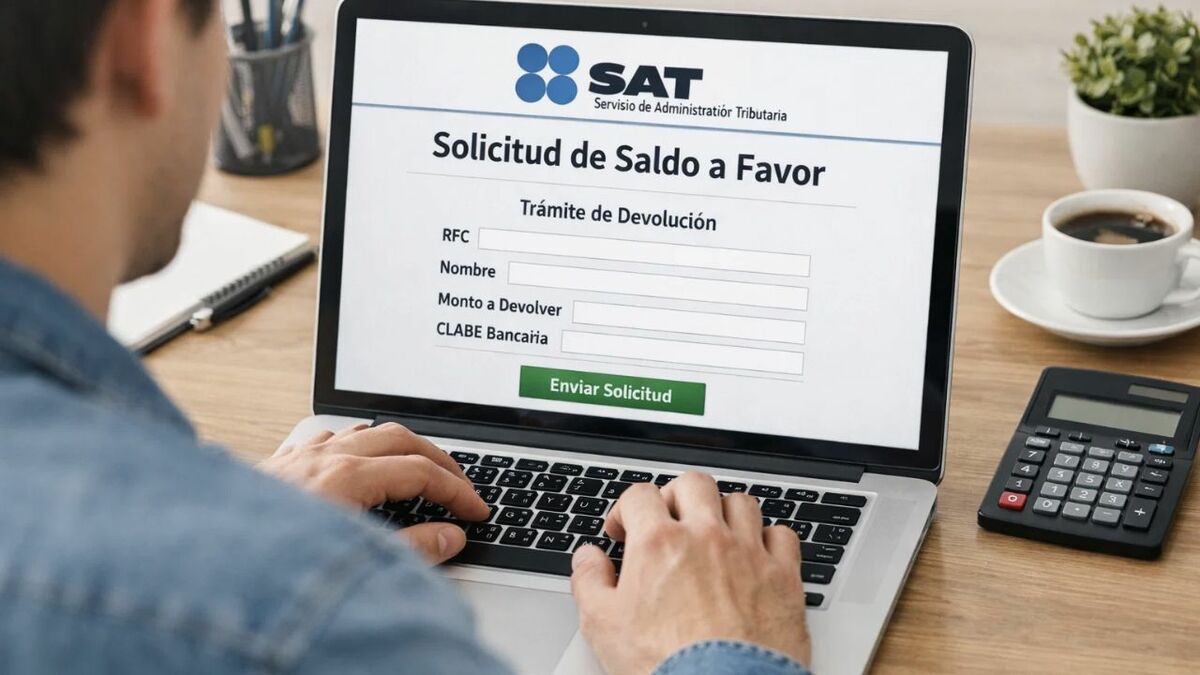 Saldo a favor 2026: fechas clave y el monto máximo que te devuelve el SAT. (Sora IA).