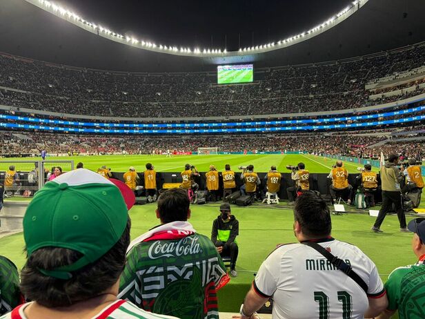 Vistas de las primeras filas del Estadio Banorte (Eric Fong)