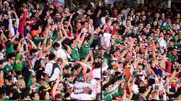 Afición mexicana en el Estadio Banorte (Imago7)