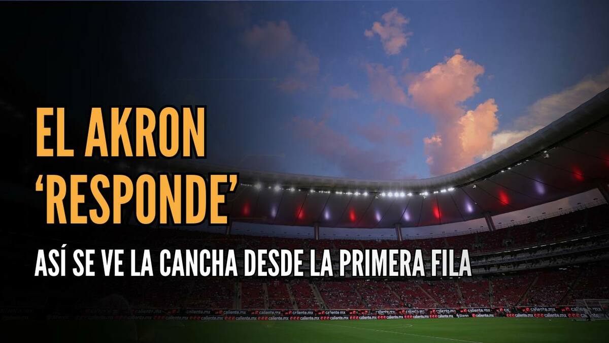 El Akron ‘responde’; así se ve la cancha desde la 1era fila a comparación del Banorte | #ConexiónMT