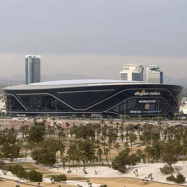 Allegiant Stadium, casa de los Raiders (Reuters)