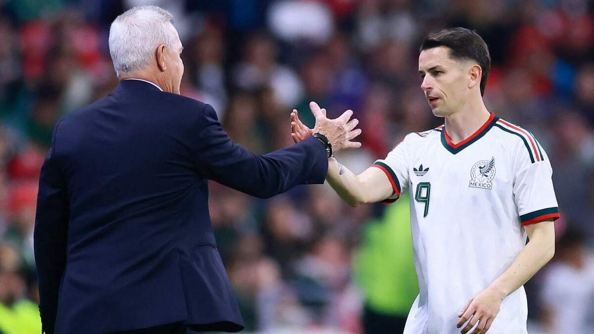 Álvaro Fidalgo debutó con México ante Portugal (Reuters)