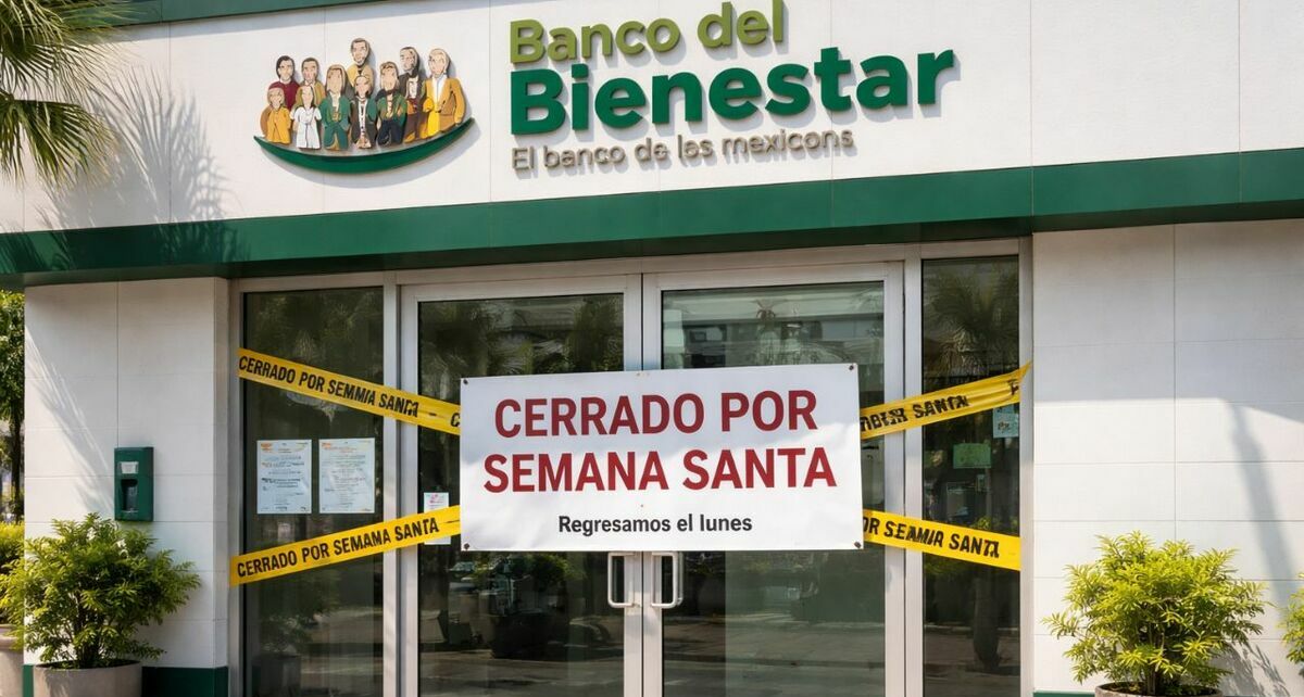 Banco del Bienestar: ¿Qué días no abrirán en Semana Santa 2026?