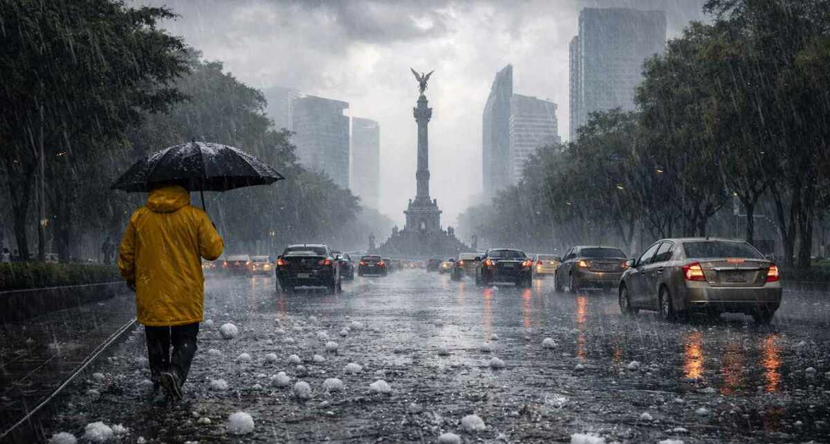 La Ciudad de México será azotada por las lluvias (mediotiempo IA)