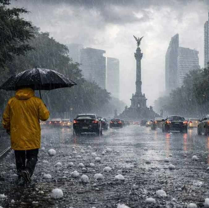 La Ciudad de México será azotada por las lluvias (mediotiempo IA)