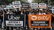 Marcha de conductores de Uber; calles cerradas y últimas noticias HOY 30 de marzo | Foto: IA