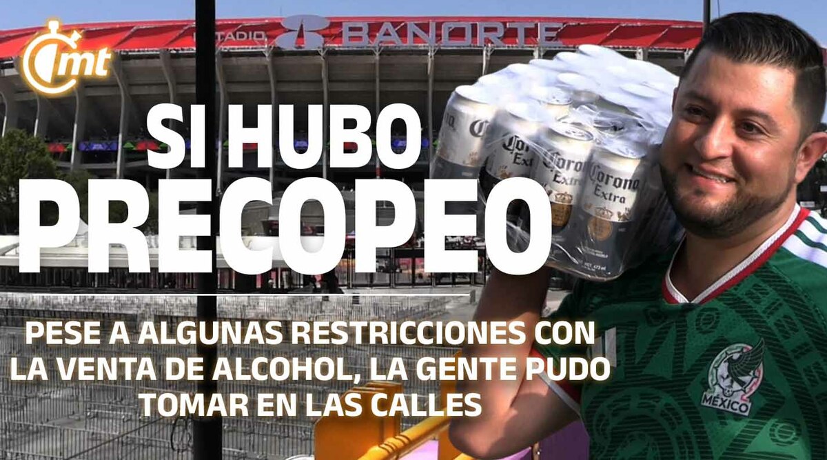 Así se vivió el precopeo del México vs Portugal, en los barrios vecinos del Estadio Banorte